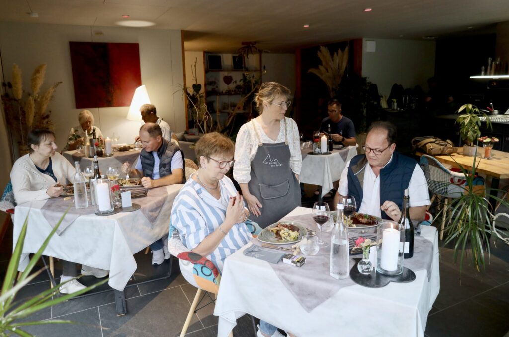 restaurant le volcan des sens